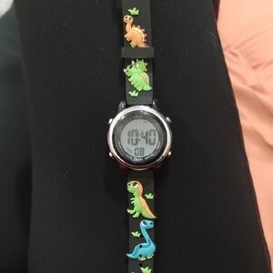 Kids Digital Dinosaur Watch - 7 Colors Luminous Display